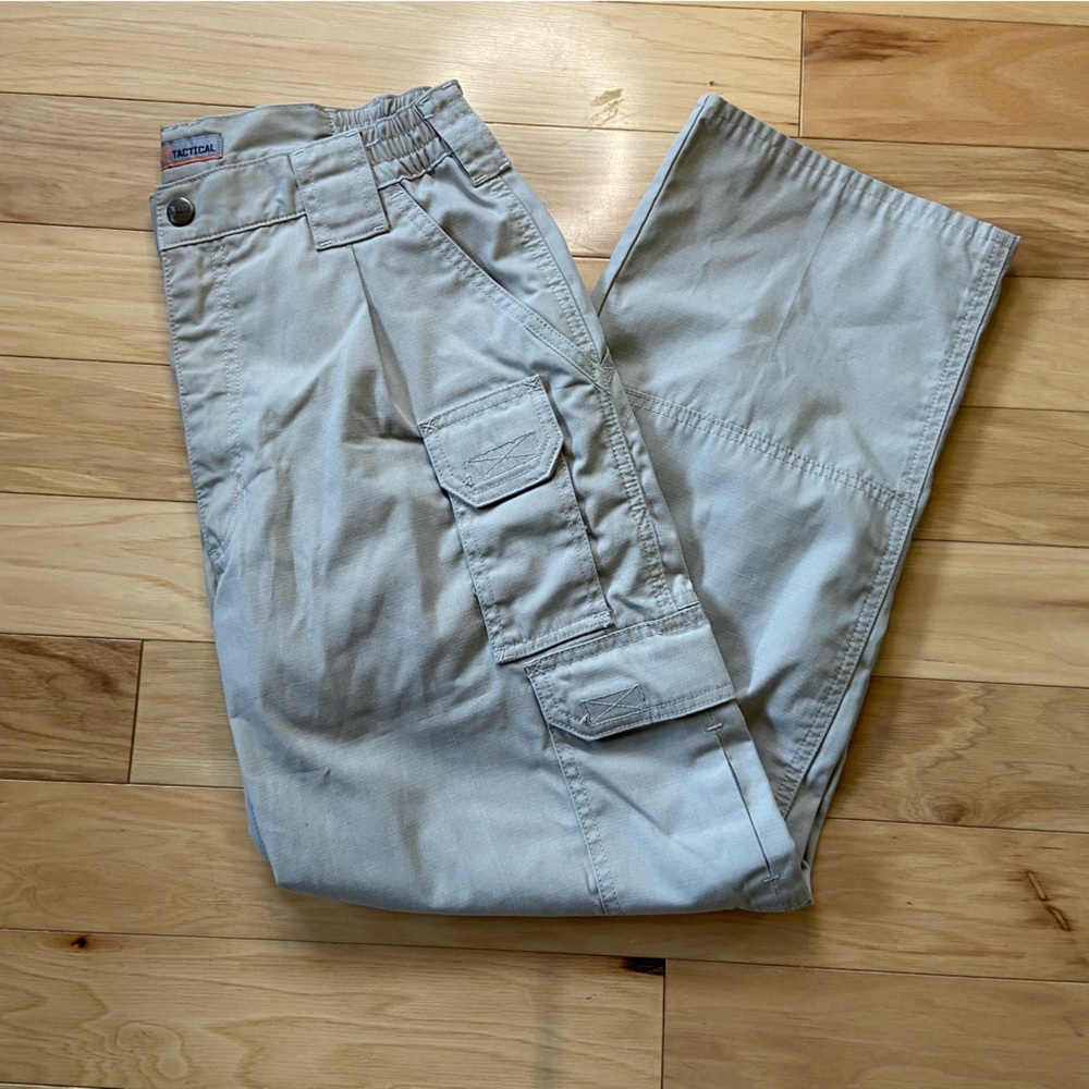 5.11 Tactical ABR Pro Pants Mens Sz 30x28 Khaki Ripstop Utility Cargo